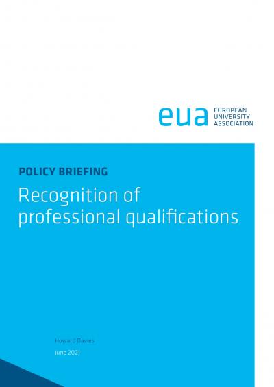 Recognition of professional qualifications 